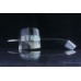Silver Hair Barrette with mother-of-pearl