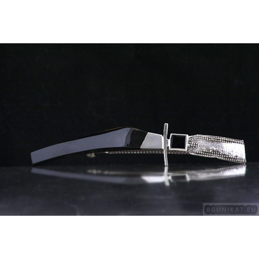 Silver Hair Barrette