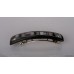 Sterling silver hair barrette with turquoise