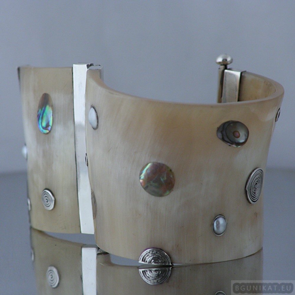 Sterling silver bracelet bangle unique one of a kind 260