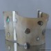 Sterling silver bracelet bangle unique one of a kind 260