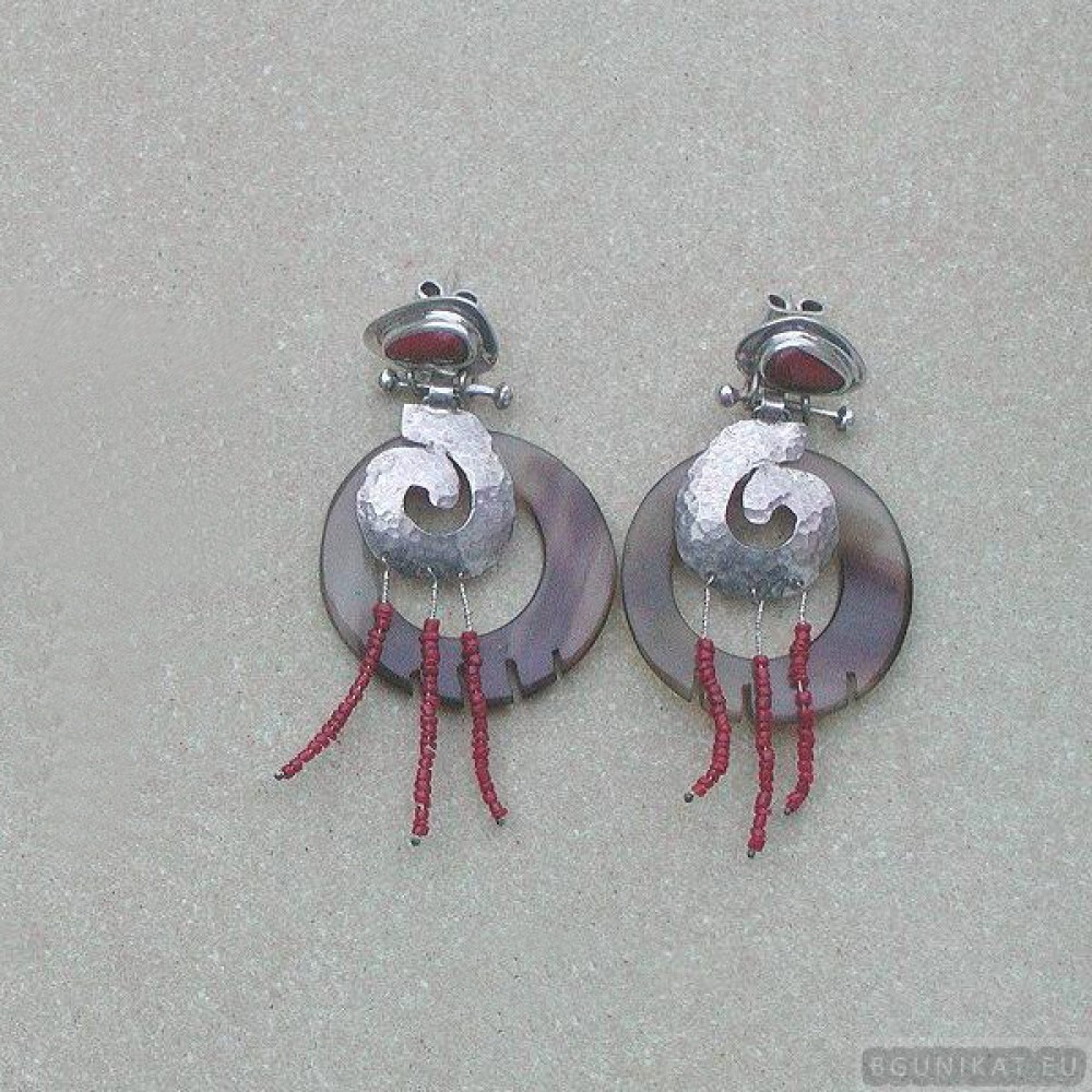 Sterling silver earrings 105b