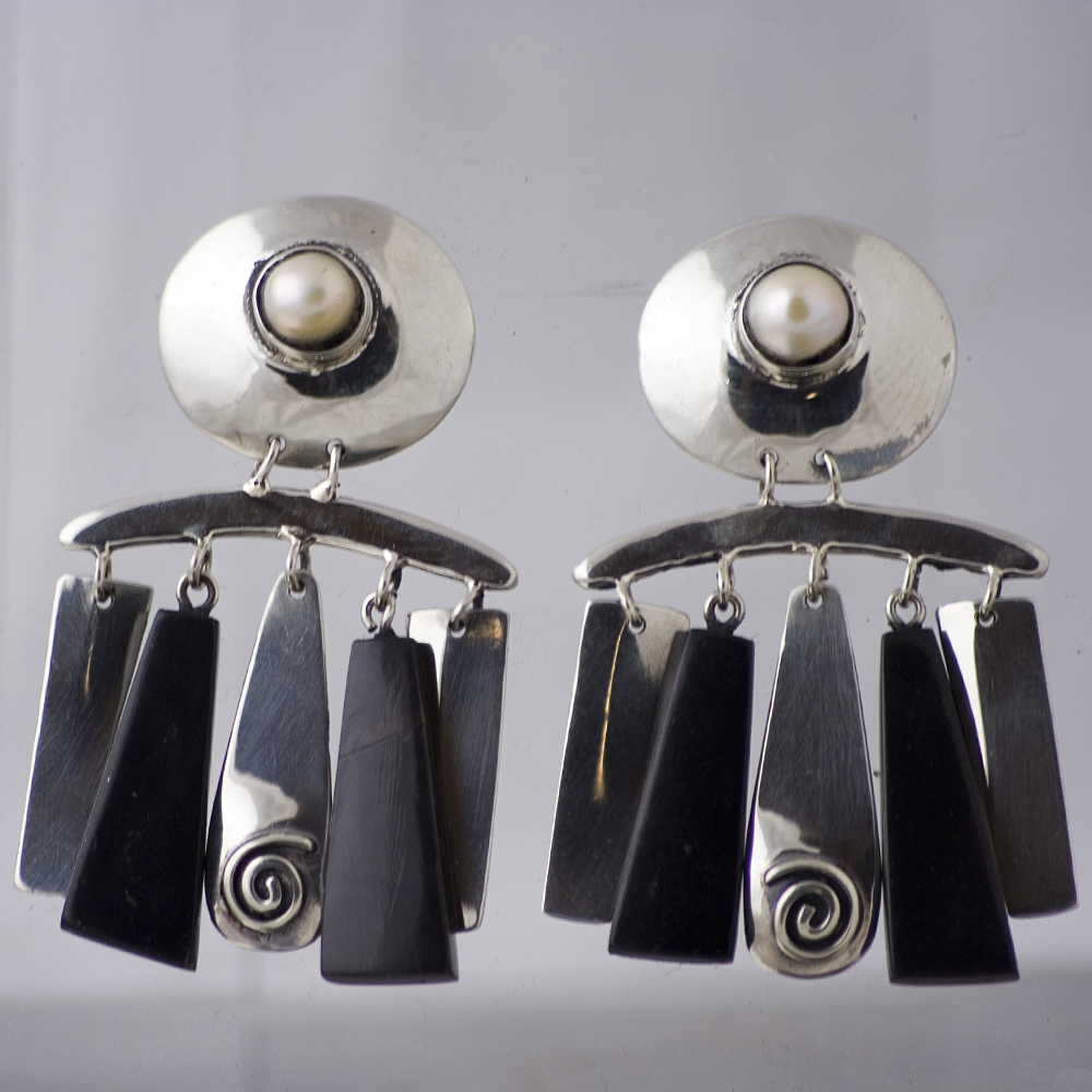 Sterling silver earrings 540