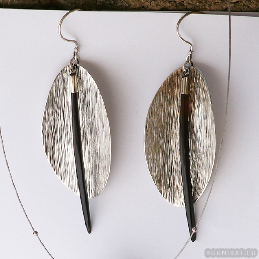 Sterling silver earrings 642