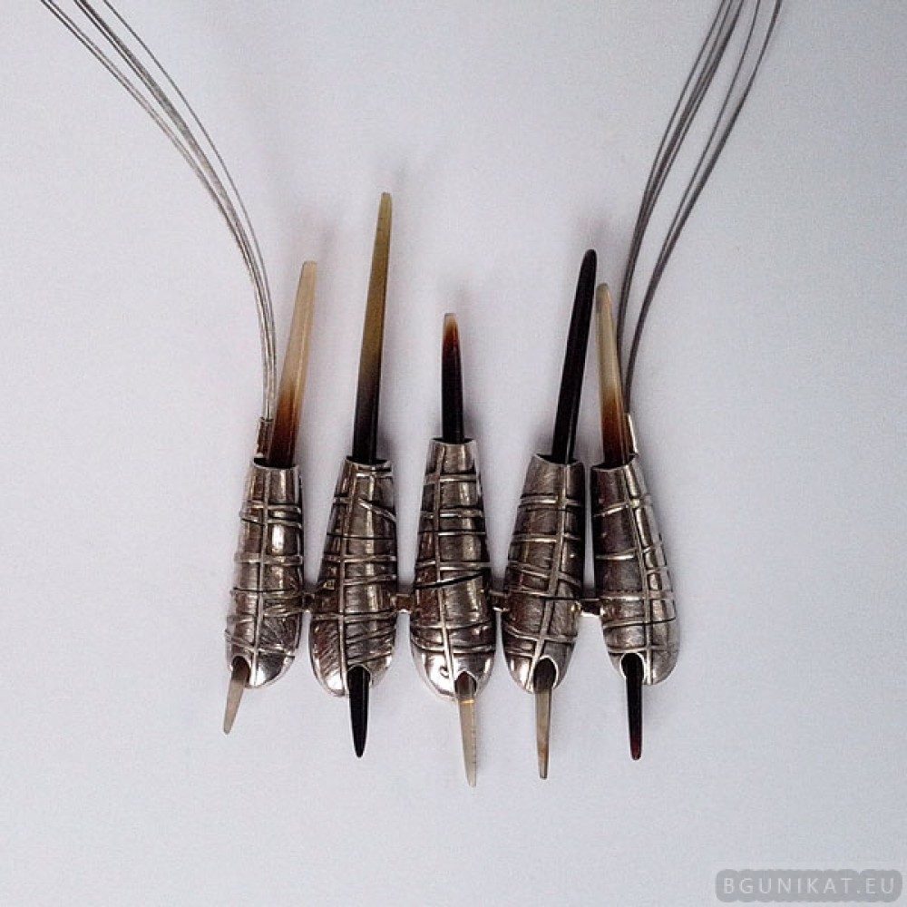 Sterling silver necklace 756