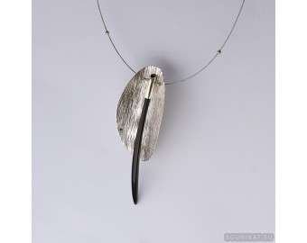 Sterling silver necklace 642
