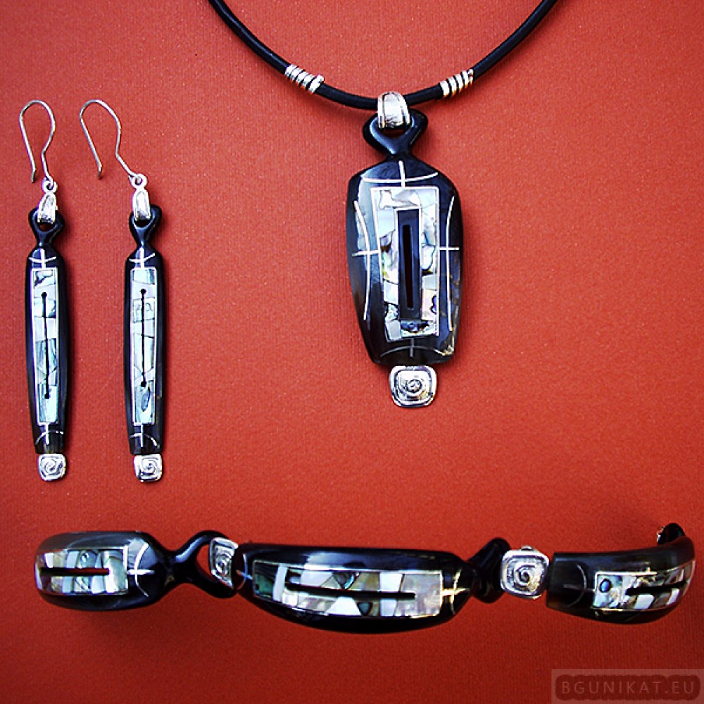 Sterling silver jewelry set 191