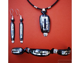 Sterling silver jewelry set 191