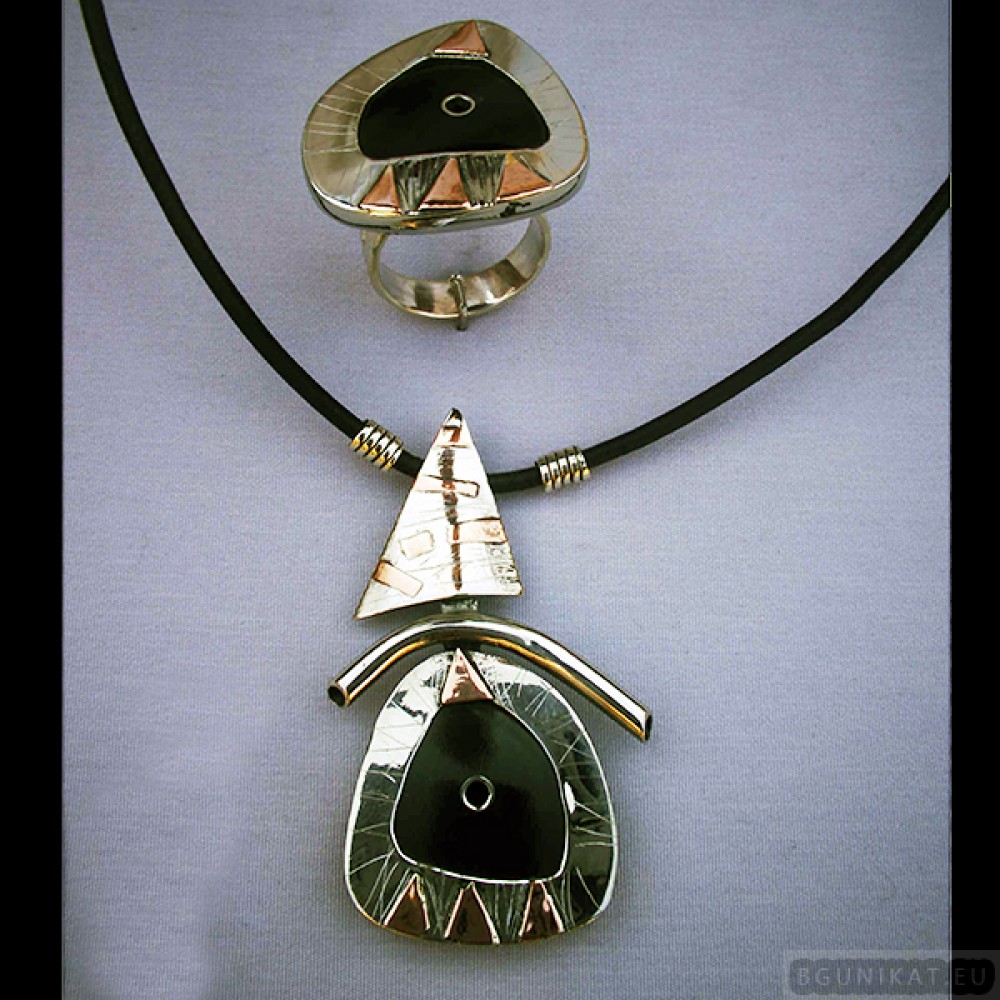 Sterling silver jewelry set 212