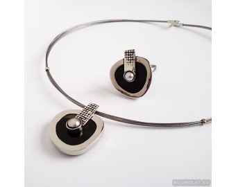 Sterling silver jewelry set 240
